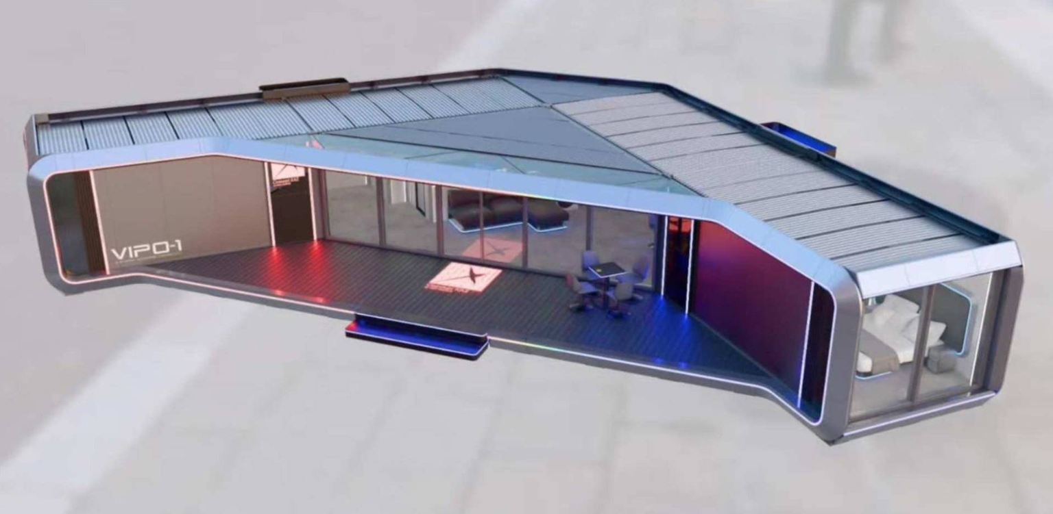 Villa modulaire 100m² Guadeloupe - Capsule House Prestige anti-cyclone ECOKAZ CARAÏBES